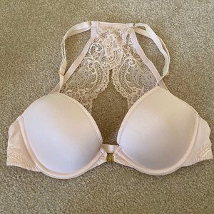 NWOT Front Closure Lace Racerback Bra 32C/34B/36A